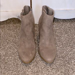 Madden Girl Faux Suede Ankle Booties